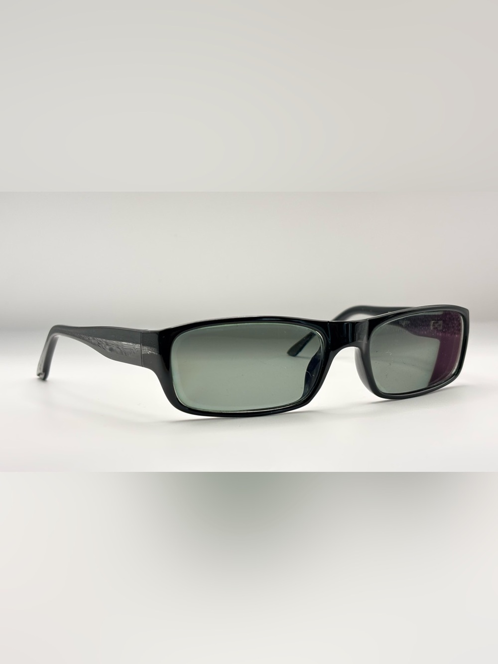 Zenni 264521 Black Oval Sunglasses Frames Only
